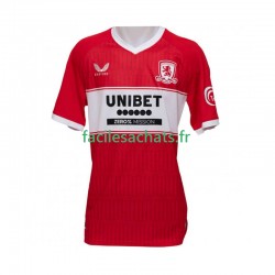 Maillot Middlesbrough 2025-2026 Domicile Homme MC