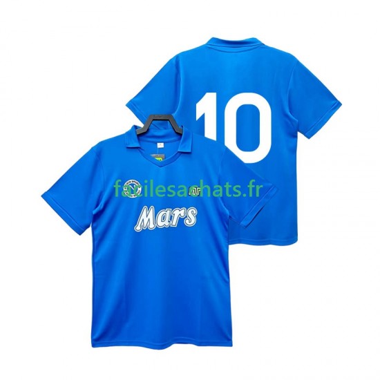 Maillot Naples 10 Retro 1988 1989 Domicile Homme MC