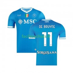 Maillot Naples Kevin De Bruyne 11 2025-2026 Domicile Homme MC