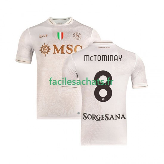 Maillot Naples Scott McTominay 8 2025-2026 Extérieur Homme MC