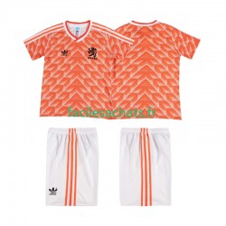Maillot Pays-Bas Retro 1988 Domicile Enfant MC