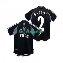 Maillot Newcastle United BARTON 2 Retro 2000 2001 Extérieur Homme MC