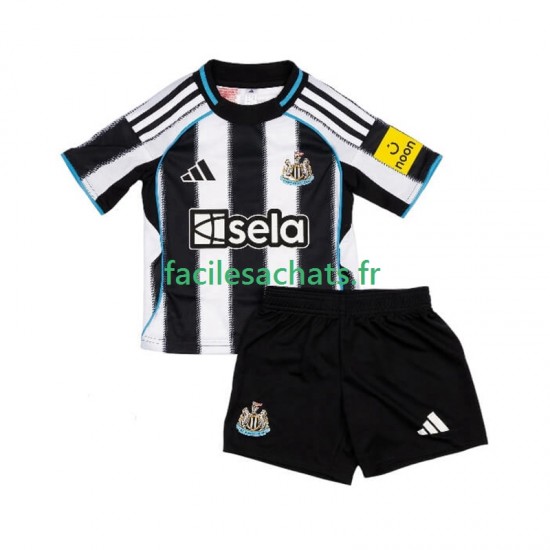 Maillot Newcastle United 2025-2026 Domicile Enfant MC