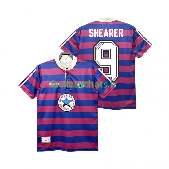 Maillot Newcastle United SHEARER 9 Retro 1995 1997 Extérieur Homme MC