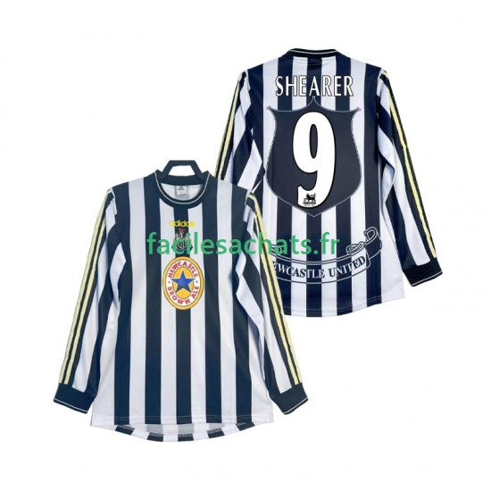 Maillot Newcastle United SHEARER 9 Retro 1997 1999 Domicile Homme ML
