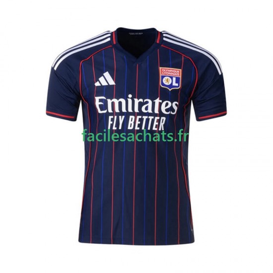 Maillot Olympique Lyonnais 2025-2026 Extérieur Homme MC