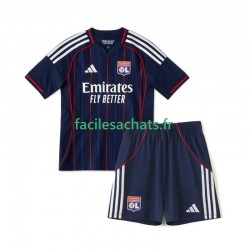 Maillot Olympique Lyonnais 2025-2026 Extérieur Enfant MC
