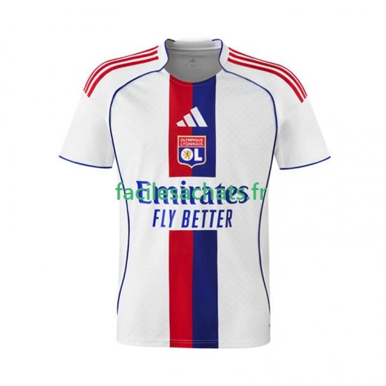 Maillot Olympique Lyonnais 2025-2026 Domicile Homme MC