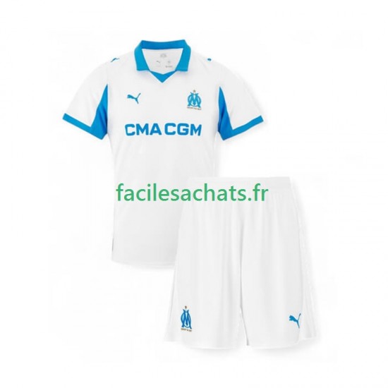 Maillot Olympique de Marseille 2025-2026 Domicile Enfant MC