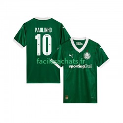 Maillot Palmeiras Paulinho 10 2025-2026 Domicile Homme MC