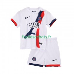 Maillot Paris Saint-Germain 2025-2026 Extérieur Enfant MC