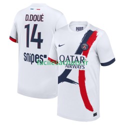 Maillot Paris Saint-Germain Desire Doue 14 2025-2026 Extérieur Homme MC