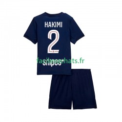 Maillot Paris Saint-Germain Hakimi 2 2025-2026 Domicile Enfant MC