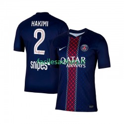 Maillot Paris Saint-Germain Hakimi 2 2025-2026 Domicile Homme MC