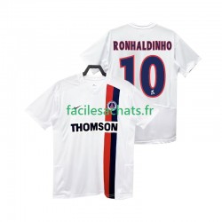 Maillot Paris Saint-Germain RONHALDINHO 10 Retro 2002 2003 Extérieur Homme MC