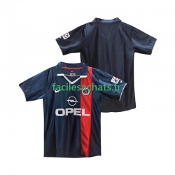 Maillot Paris Saint-Germain Retro 2001 2002 Domicile Homme MC