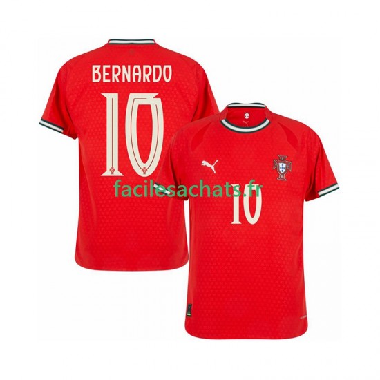 Maillot Portugal Bernardo Silva 10 2025-2026 Domicile Homme MC