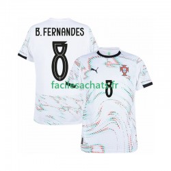 Maillot Portugal Bruno Fernandes 8 2025-2026 Extérieur Homme MC