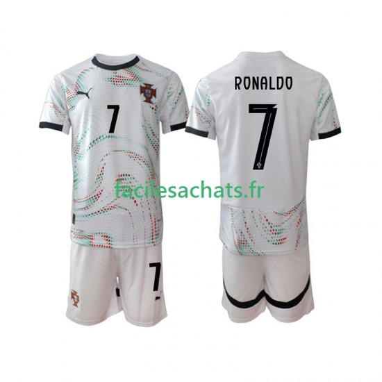 Maillot Portugal Cristiano Ronaldo 7 2025 Extérieur Enfant MC