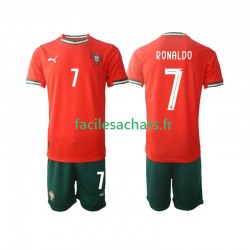 Maillot Portugal Cristiano Ronaldo 7 2025 Domicile Enfant MC