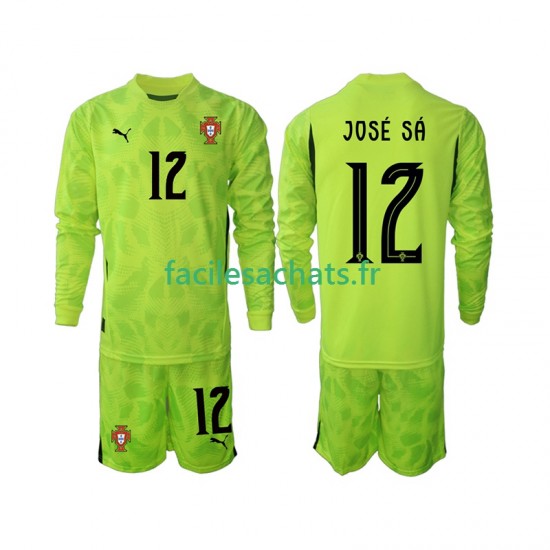 Maillot Portugal Jose Sa 12 2025 Gardien Domicile Enfant ML