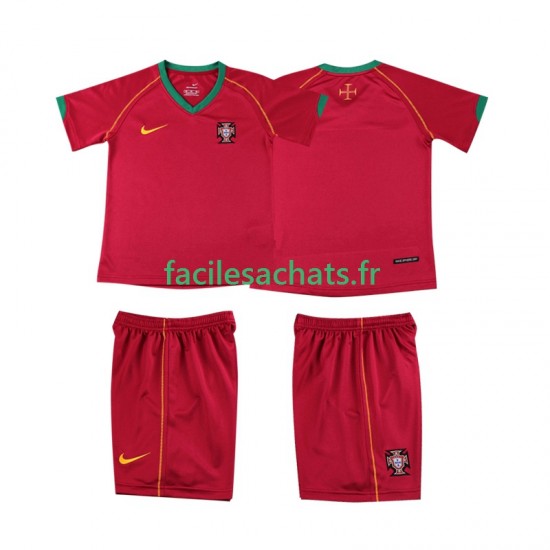 Maillot Portugal Retro 2006 Domicile Enfant MC