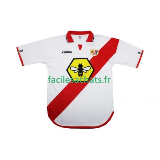 Maillot Rayo Vallecano Retro 2000 2001 Domicile Homme MC