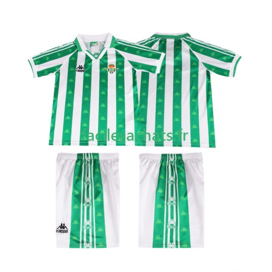Maillot Real Betis Retro 1996 1997 Domicile Enfant MC