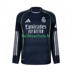 Maillot Real Madrid 2025-2026 Extérieur Homme ML