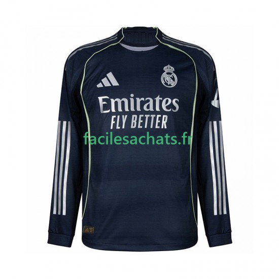 Maillot Real Madrid 2025-2026 Extérieur Homme ML