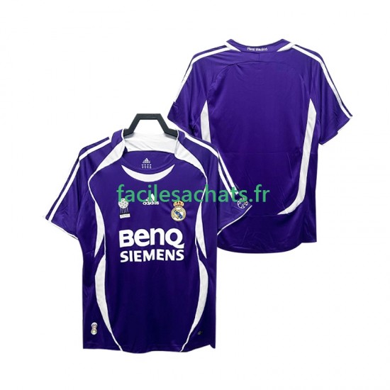 Maillot Real Madrid Retro 2006 2007 Extérieur Homme MC