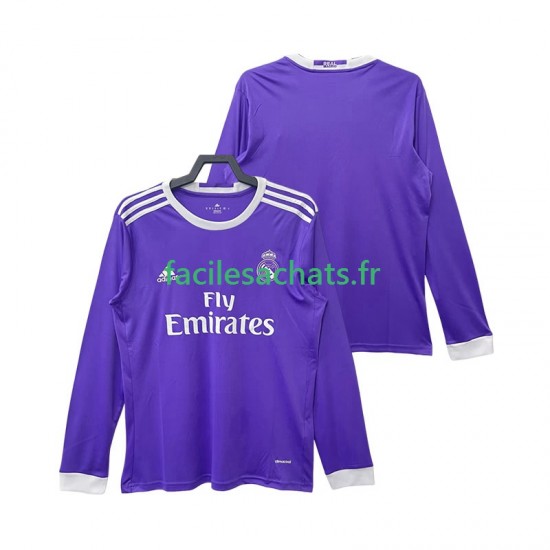 Maillot Real Madrid Retro 2016 2017 Extérieur Homme ML