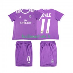 Maillot Real Madrid Bale 11 Retro 2016 2017 Extérieur Enfant MC