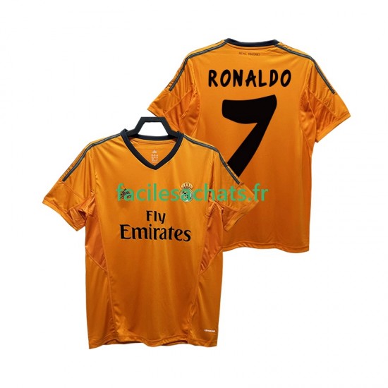 Maillot Real Madrid CRISTIANO RONALDO 7 Retro 2013 2014 3ème Homme MC