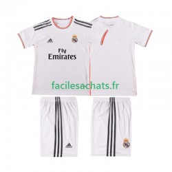Maillot Real Madrid Retro 2013 2014 Domicile Enfant MC