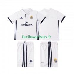 Maillot Real Madrid Retro 2016 2017 Domicile Enfant MC