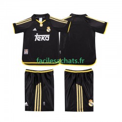 Maillot Real Madrid Retro 1999 2001 Extérieur Enfant MC