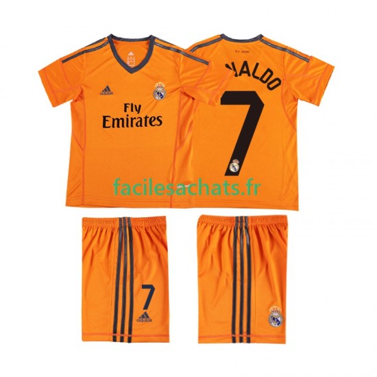 Maillot Real Madrid Cristiano Ronaldo 7 Retro 2013 2014 3ème Enfant MC