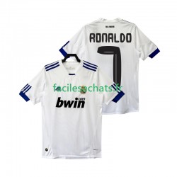 Maillot Real Madrid Cristiano Ronaldo 7 Retro 2010 2011 Domicile Homme MC