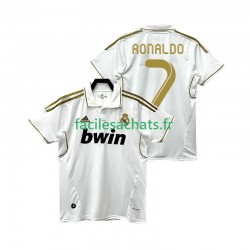 Maillot Real Madrid Cristiano Ronaldo 7 Retro 2011 2012 Domicile Homme MC
