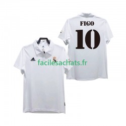 Maillot Real Madrid FIGO 10 Retro 2002 2003 Domicile Homme MC