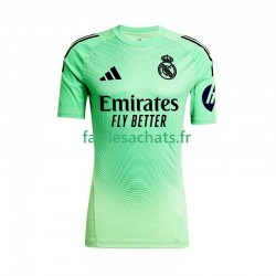 Maillot Real Madrid 2025-2026 Gardien Extérieur Homme MC