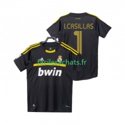 Maillot Real Madrid I.CASILLAS 1 Retro 2011 2012 Gardien Extérieur Homme MC