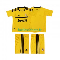 Maillot Real Madrid Retro 2011 2012 Gardien Domicile Enfant MC