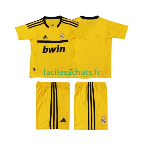 Maillot Real Madrid Retro 2011 2012 Gardien Domicile Enfant MC