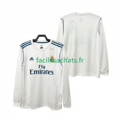 Maillot Real Madrid Retro 2017 2018 Domicile Homme ML