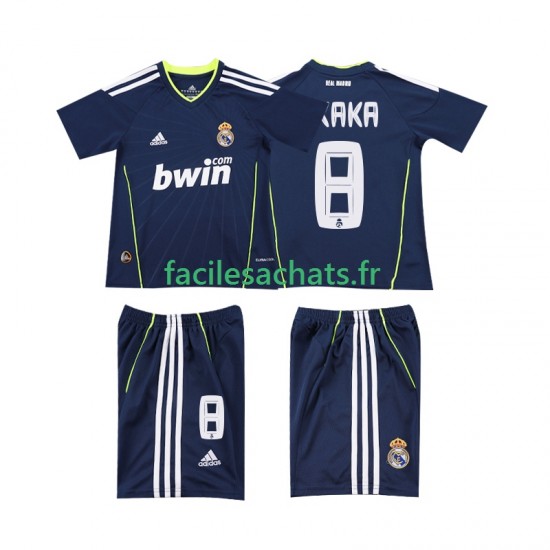 Maillot Real Madrid KAKA 8 Retro 2010 2011 Extérieur Enfant MC