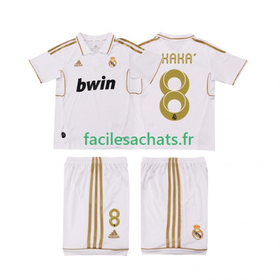 Maillot Real Madrid KAKA 8 Retro 2011 2012 Domicile Enfant MC