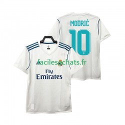 Maillot Real Madrid MODRIC 10 Retro 2017 Domicile Homme MC