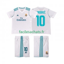 Maillot Real Madrid Modric 10 Retro 2017 2018 Domicile Enfant MC